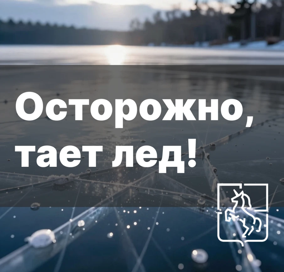 В марте лед на водоемах может быть очень коварным